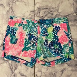 Lilly Pulitzer Callahan Stretch Short Size 8